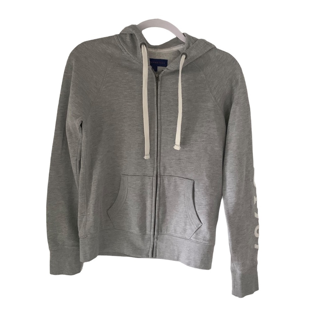 Aeropostale Women’s Full-Zip Hoodie Gray Size S